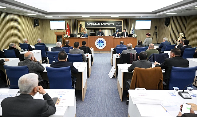 Battalgazi Belediye Meclisi 2025 Yılı İlk Toplantısını Gerçekleştirdi