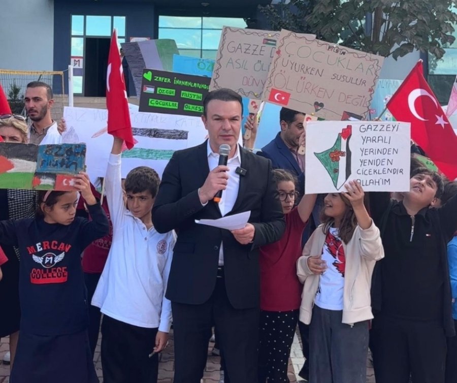 Mercan Koleji Yönetim Kurulu Başkanı Dr.Özcan Mercan’dan Gazze açıklaması